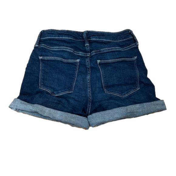 TARGET Universal Thread High Rise Midi Denim Shorts - 4/27 - Picture 2 of 4